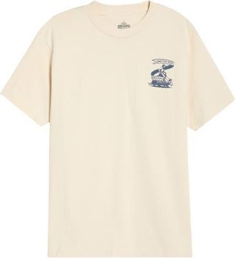 Brixton Lonestar Armadillo Graphic Cotton T-Shirt in Cream at Nordstrom, Size Xx-Large
