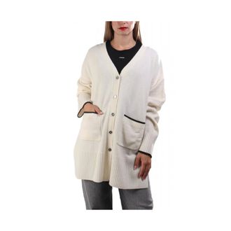 Pinko Pinko, Dames, Truien, Beige, Maat: S Wol