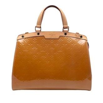 Louis Vuitton Pre-owned Handbags, female, Brown, Size: ONE SIZE Pre-owned Brea MM