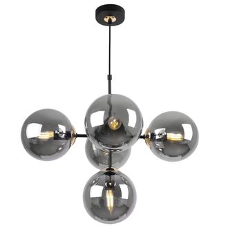 OEM L&aacute;mpara De Techo Colgante L&aacute;mpara De Ara&ntilde;a Loft Glamour Negra