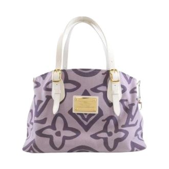 Louis Vuitton Pre-owned Vintage Canvas Handbag - unisex - Louis Vuitton Vintage - Vintage Handbags - Purple - ONE SIZE - Pre-owned