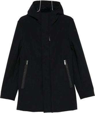 Roberto Ricci Design Lightweight Black Jacket With Concealed Zip