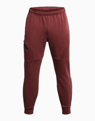 Under Armour Mens Uns Fleece Joggers T - Red - Size: 35/34/32