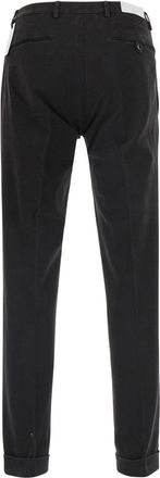 Michael Coal Mens Slim Fit Brown Cotton Pants Trousers