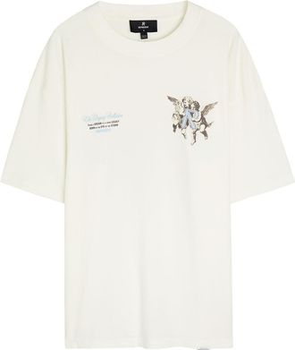 Represent Legacy Cherubs Logo Cotton T-shirt - White - Xxl
