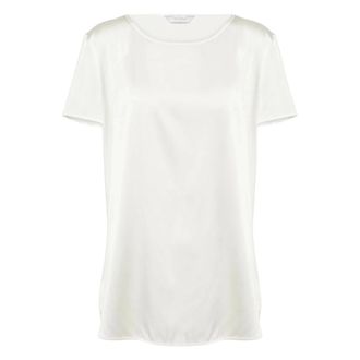 Max Mara T-Shirts, female, White, Size: S Kassel Top
