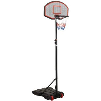 vidaXL Vidaxl - Canasta De Baloncesto Polietileno Negro 216-250 Cm