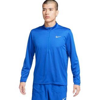 Nike Hardloopshirt Met 1/4 Rits In Koningsblauw
