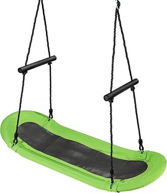 Costway Costway - Columpio De Nido De 123x45cent&iacute;metros Columpio Para Ni&ntilde;o Altura Ajustable De 100-160 Cm Carga Hasta 150 Kg Para Jard&iacute;n Interior Exterior (ve