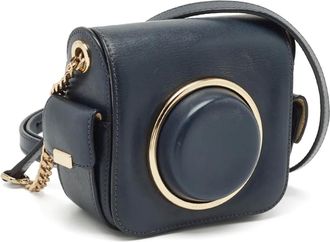 Michael Kors Scout leren crossbodytas met omslag - Blauw