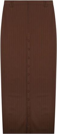 Jean Paul Gaultier Midi Skirts - Dames - Kokerrokken - Bruin - M - Rokken