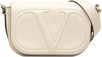 Valentino Borsa Crossbody Pre-owned - - Pre-owned - Donna - Beige - ONE SIZE