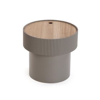 VERSA Mesa auxiliar en hierro gris