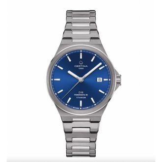Certina DS-7 Powermatic 80 Automatic Blue Dial Unisex Watch C0434074404100