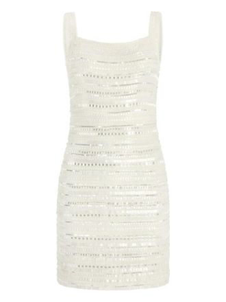 Jenny Packham Gigi beaded mini dress - White