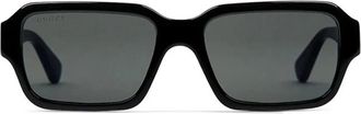 Gucci Occhiali - Heren - Zonnebrillen - Zwart - ONE Size - Accessoires
