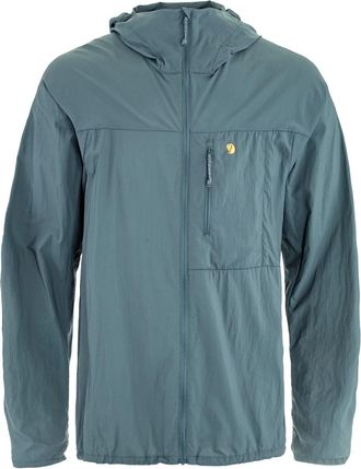 Fj&auml;llr&auml;ven Mens Bergtagen Windshell Jacket Blue XL