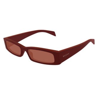 Gucci Brown Rectangular Mens Sunglasses GG1778SA 003 57