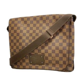 Louis Vuitton Pre-owned Cross Body Bags, female, Brown, Size: ONE SIZE Pre-owned Brooklyn MM Shoulder Bag
