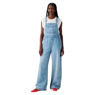 Levi's Dames, Jumpsuits & Playsuits, Blauw, Maat: S Katoen