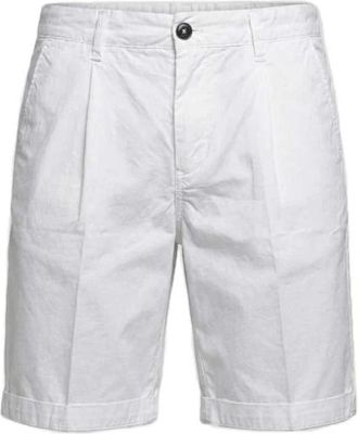 40weft Bermuda Chino - Heren - Korte Broeken - Wit - M - Korte Broeken