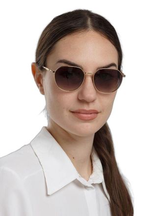 Zadig&Voltaire Unisex Sunglasses Shiny Rose Gold Metal