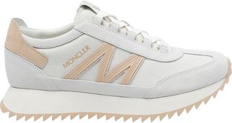 Moncler White Pacey2 Sneakers