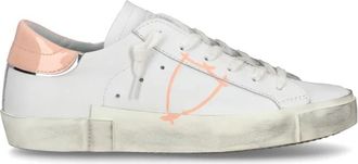 Philippe Model Sneakers Prsx Tennis - Dames - Sneakers - Wit - 35 EU - Katoen - Schoenen