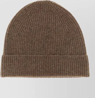 Ballantyne ribbed cashmere beanie