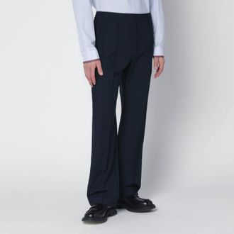 Gucci Midnight blue technical panama trousers