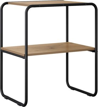 vidaXL Mesa Consola Roble Artisan 60 X 42,5 X 70 Cm Vidaxl