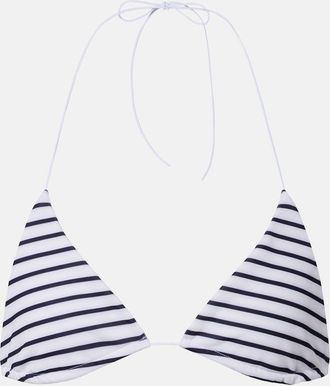 JADE Swim Top bikini Micro Via a righe