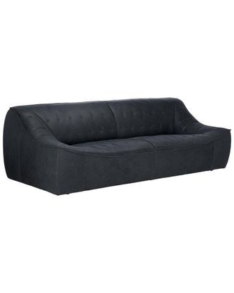 Safavieh Couture Agitha Leather Sofa