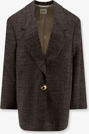 Alysi Blazer oversize in misto lana e lino - ALYSI - gender_Woman