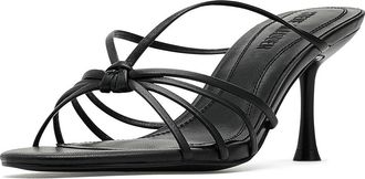 Steve Madden Edna Womens Sandals Black Leather : 9.5 M