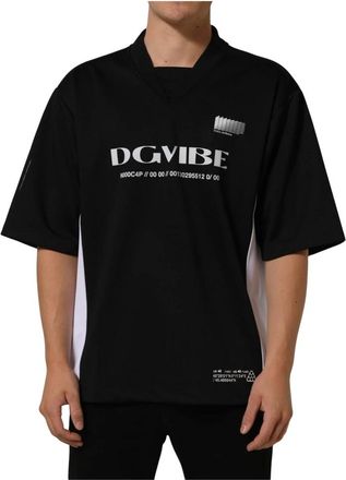 Dolce & Gabbana Heren, Tops, Zwart, Maat: L