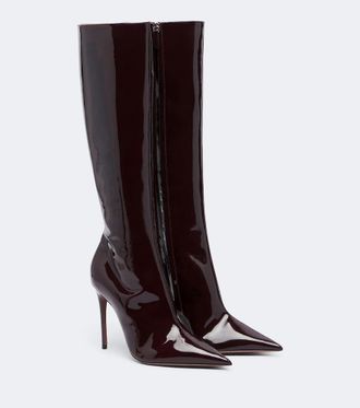 PARIS TEXAS Vera patent leather knee-high boots