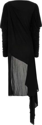 Gucci Womens Black Crepe Dress viscose - Size EU 38 (Womens)