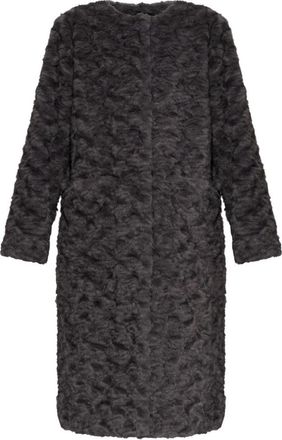 Munthe Vaina Jas - Dames - Jassen - Grijs - M - Polyester - Jassen