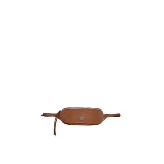 Pinko Belt Bags, female, Brown, Size: ONE SIZE Marsupio Trittico Vitello New Biker