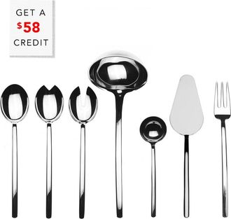 Mepra Due 7Pc Serving Set With $58 Credit