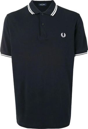 Fred Perry Klassieke Katoenen Poloshirt - Heren - Polos - Blauw - XL - Katoen - Tops