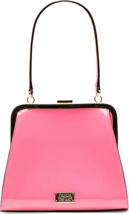 Frances Valentine Lulu Leather Frame Clutch in Pink at Nordstrom