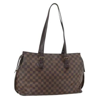 Louis Vuitton Pre-owned Shoulder Bags, female, Brown, Size: ONE SIZE Pre-owned Canvas Shoulder Bag