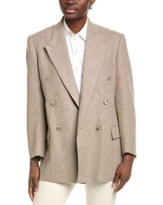 Michael Kors Collection Wool-Blend Blazer