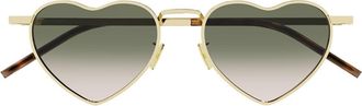Saint Laurent SL 301 LOULOU 011 Mens Sunglasses Gold Size 52 - Free RX Lenses - Free RX Lenses
