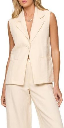 L*Space San Marco Cover-Up Vest in Flax at Nordstrom Rack, Size X-Small