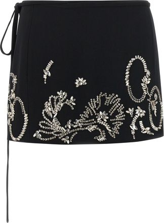 Dries Van Noten Black Gabrinas Skirt