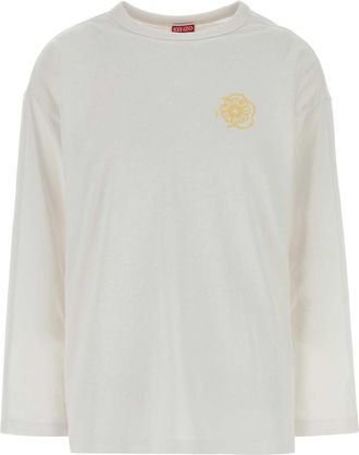 Kenzo White Cotton T Shirt