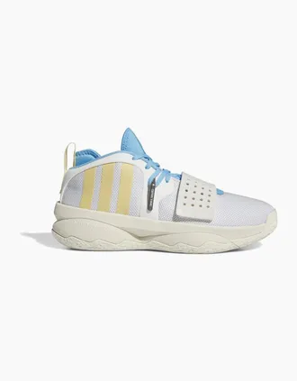 adidas Mens Mens Dame 8 Extply Basketball Trainers - White - Size: 17 53.3